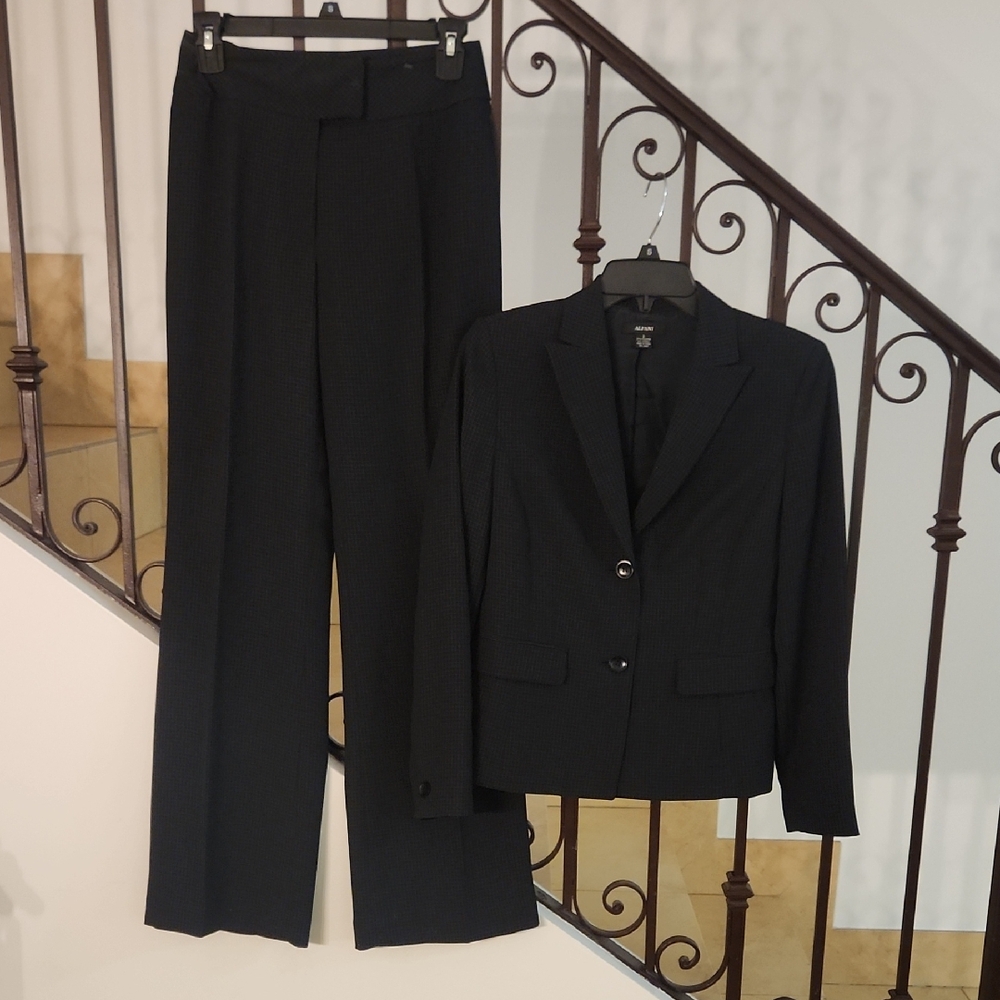 Alfani Dark Blue Pantsuit Set